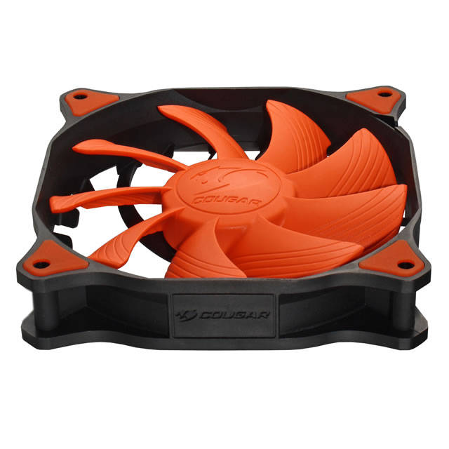 Cougar Vortex CF-V12H 120mm Hydro Dynamic Bearing (Fluid) Case Fan (Orange) | CF-V12H