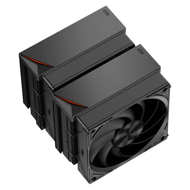 PCCOOLER RZ620-BKNWNX-GL CPS RZ620 BK CPU Cooler 265W TDP CPU Cooling Fans Dual Tower 6*6 Heat Pipe CPU Air Cooler with Adjustable PWM Three Mode Fans,  Easy Installation Air Cooler for Intel LGA 115X/1200/1700, AMD AM3/AM4 | RZ620-BKNWNX-GL