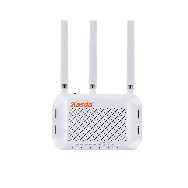 Kasda KW6512 AC750 Dual-band OpenWRT WiFi Router w/ 3x External 5dBi Antennas | KW6512