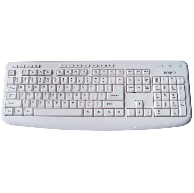 Bornd M610 Wireless Keyboard & Mouse Combo (White) | M610 WHITE