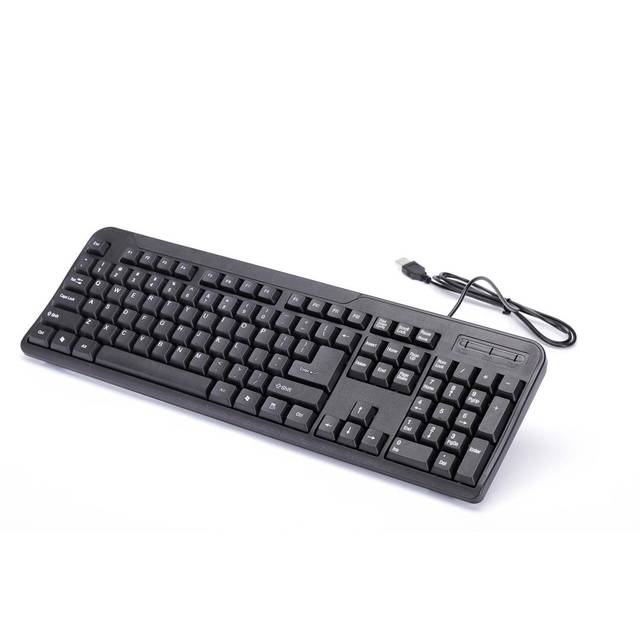 iMicro KB-US0803 104-Key Wired USB English Keyboard (Black) | KB-US0803