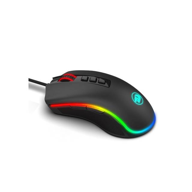Redragon M711 COBRA Gaming Mouse w/ 16.8 Million RGB Color Backlit, 10,000 DPI Adjustable, Comfortable Grip, 7 Programmable Buttons | M711