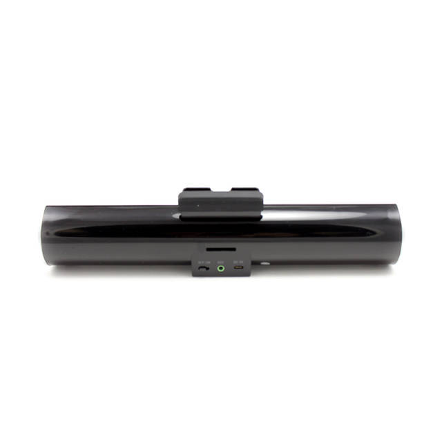 iKANOO BT008 Wireless Bluetooth/Wired 3.5mm Portable Speaker Sound Bar w/ Microphone (Black) | BT008-BLACK