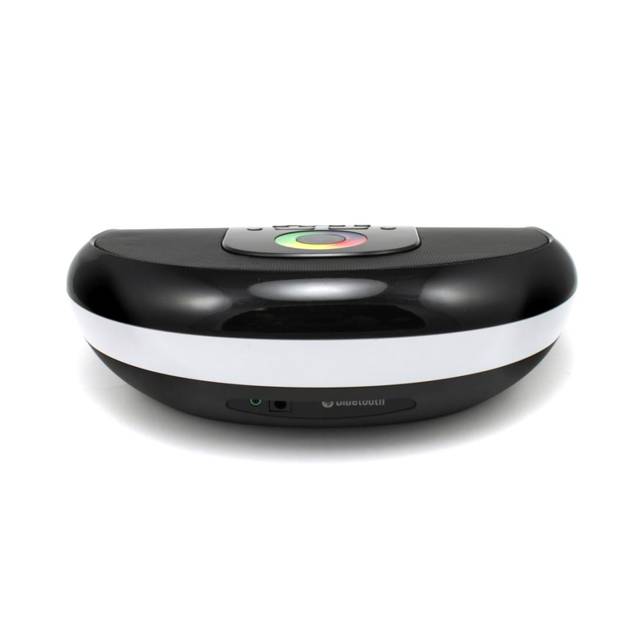 iKANOO BT009 Radio Clock Wireless Bluetooth Portable Speaker w/ Calendar Display & Touch Sensor (Black) | BT009-BLACK