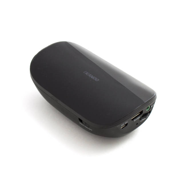 iKANOO BT014 Power Bank Wireless Bluetooth Portable Speaker w/ Microphone (Black) | BT014-BLACK