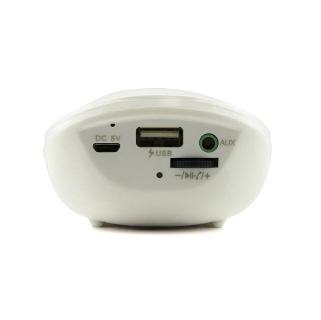 iKANOO BT014 Power Bank Wireless Bluetooth Portable Speaker w/ Microphone (White) | BT014-WHITE