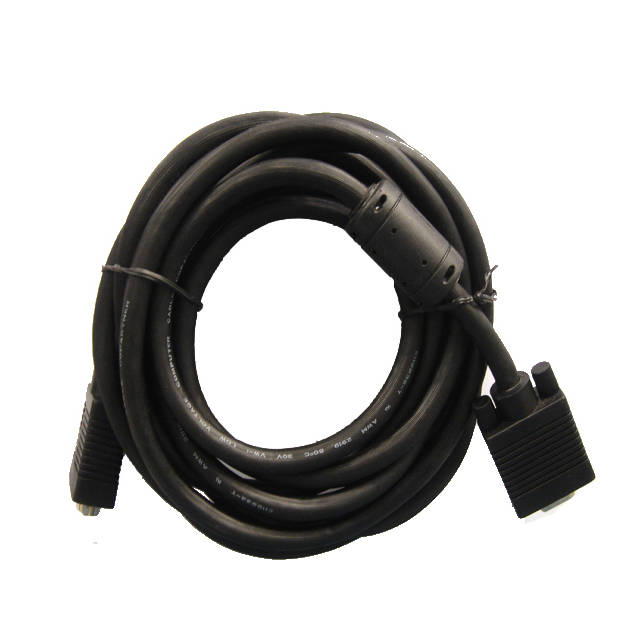 iMicro SVGA-15-MM 15ft HD15 Male to HD15 Male SVGA Cable (Black) | SVGA-15-MM