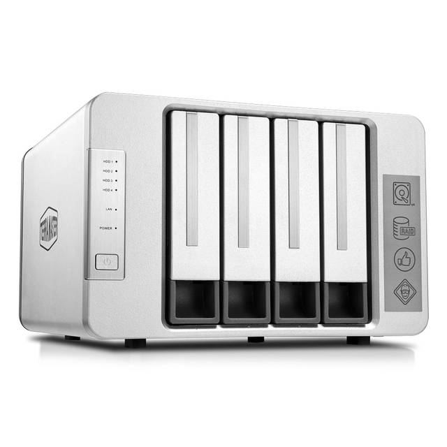 TerraMaster F4-210 4-bay affordable NAS optimized for home and SOHO users | F4-210