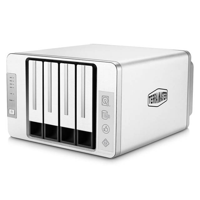 TerraMaster F4-210 4-bay affordable NAS optimized for home and SOHO users | F4-210