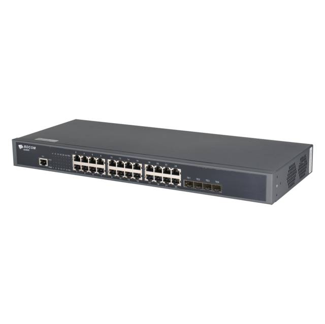 BDCOM S2900-24T4X-2AC 24-Port Gigabit and RJ45 4-Port 10G/GE SFP+ switch | S2900-24T4X-2AC