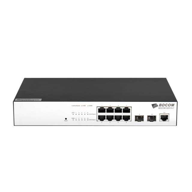 BDCOM S2510-C 8 GE TX port 2100/1000M SFP ports switch | S2510-C