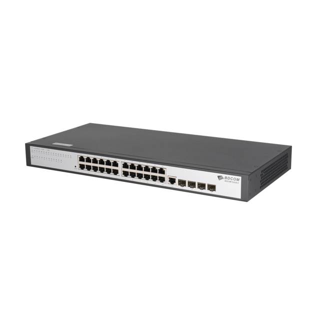 BDCOM S2528-C 24 GE TX ports, 4100/1000M SFP ports Managed Switch | S2528-C