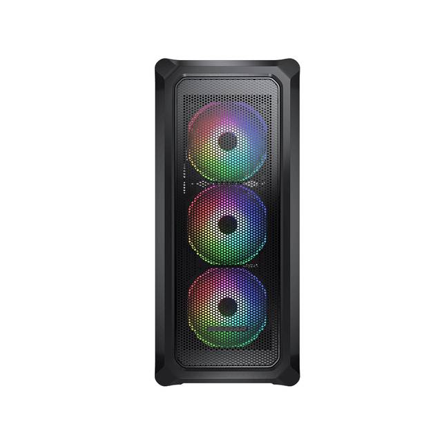 Cougar Archon 2 Mesh RGB (Black) No Power Supply Mini ITX/Micro ATX/ATX Mid Tower Case w/ Window | ARCHON 2 MESH RGB (BLACK)
