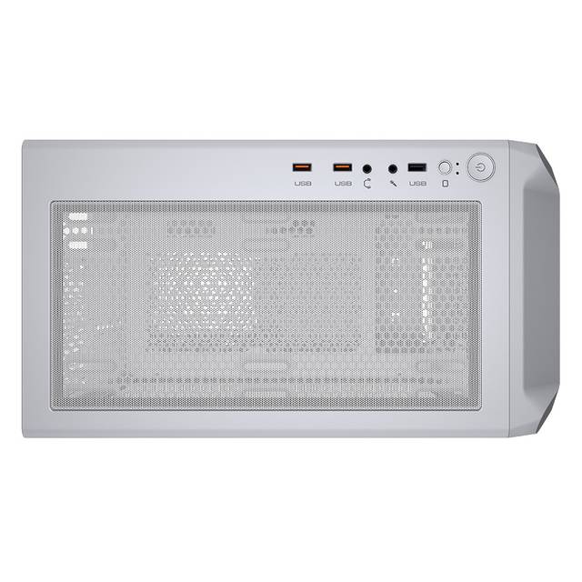 Cougar Archon 2 Mesh RGB (White) No Power Supply Mini ITX/Micro ATX/ATX Mid Tower Case w/ Window | ARCHON 2 MESH RGB (WHITE)