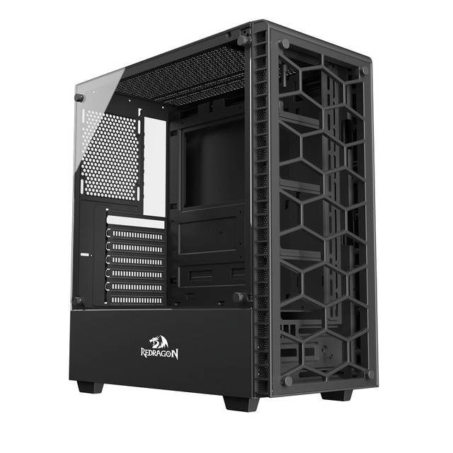 Redragon GC-624 ATX PC Case, Tempered Glass Gaming PC Case | GC-624