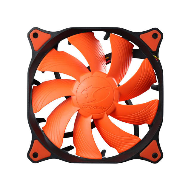 Cougar Vortex CF-V12H 120mm Hydro Dynamic Bearing (Fluid) Case Fan (Orange) | CF-V12H