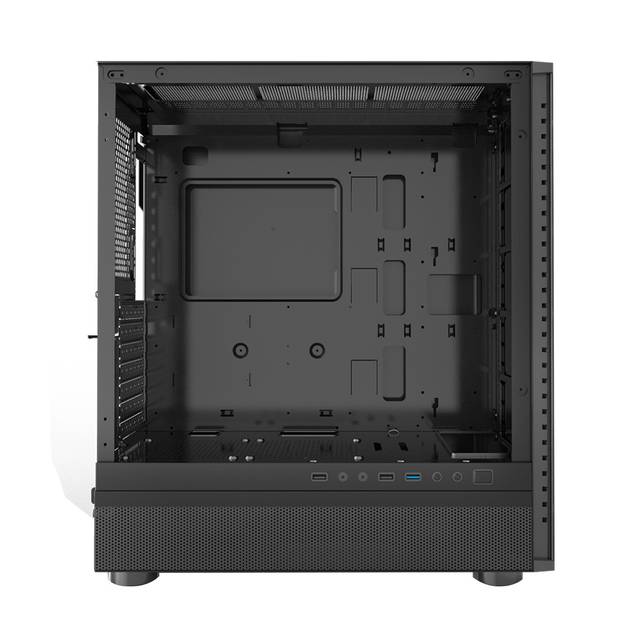 PCCOOLER MASTER IE200S MESH BK E-ATX Tempered Glass Mesh Gaming Computer Case | MASTER IE200S MESH BK