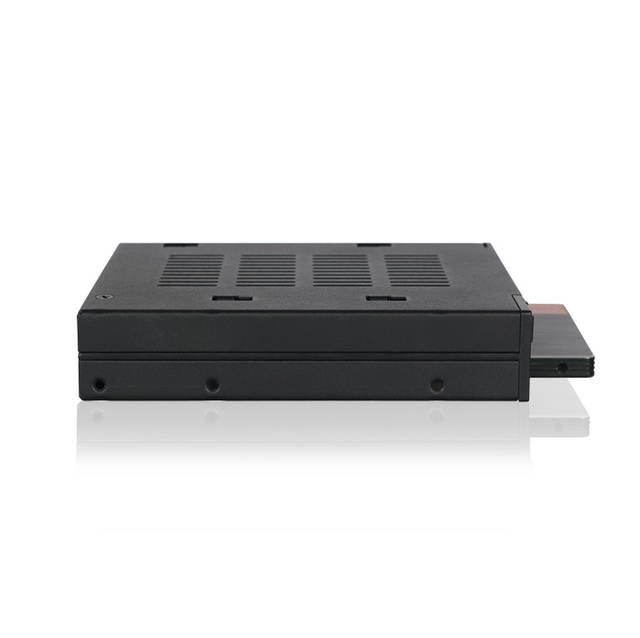 ICY DOCK FlexiDOCK MB521SP-B 2.5 inch SSD Dock Trayless Hot-Swap SATA / SAS Mobile Rack for Ext 3.5 inch Bay (Black) | MB521SP-B