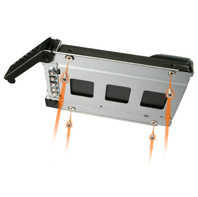 ICY DOCK ToughArmor MB994SK-1B Full Metal 4 Bay 2.5 inch SAS/SATA HDD/SSD Hot Swap Mobile Rack Cage for Single 5.25" Bay,w/ locking Trays (Black) | MB994SK-1B
