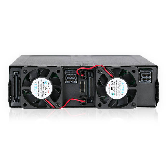 ICY DOCK ToughArmor MB998IP-B Rugged Full Metal 8 Bay 2.5 inch SAS/SATA SSD&HDD (7mm) Backplane Cage for External 5.25 inch Bay | MB998IP-B