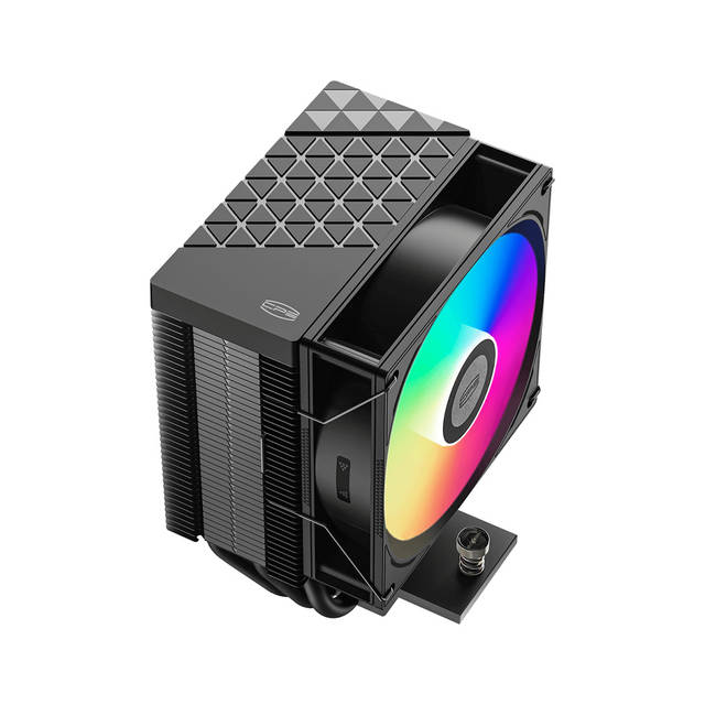PCCOOLER CPS R300 ARGB Air CPU Cooler, Next-Gen 3 Heatpipes Air Cooler, Hydraulic Bearing 2200RPM High Pressure 92mm Fan, 150W TDP CPU Air Cooler | R300ARGBBK