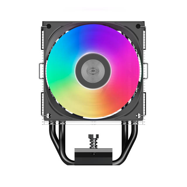 PCCOOLER R400 ARGB BK 180W TDP CPU Air Cooler | R400 ARGB BK