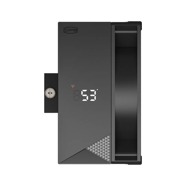 PCCOOLER RT500 Digital ARGB 5-Heatpipe Tower Air Cooler with Smart Digital Monitor | RT500 DIGITAL ARGB BK