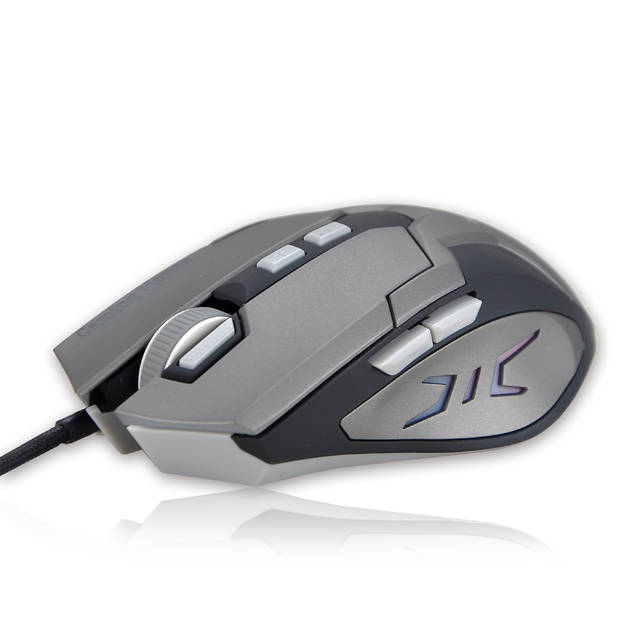 iMicro Cobra IM-COBZ2 USB Wired Optical Mouse (Black&Space Gray) | IM-COBZ2