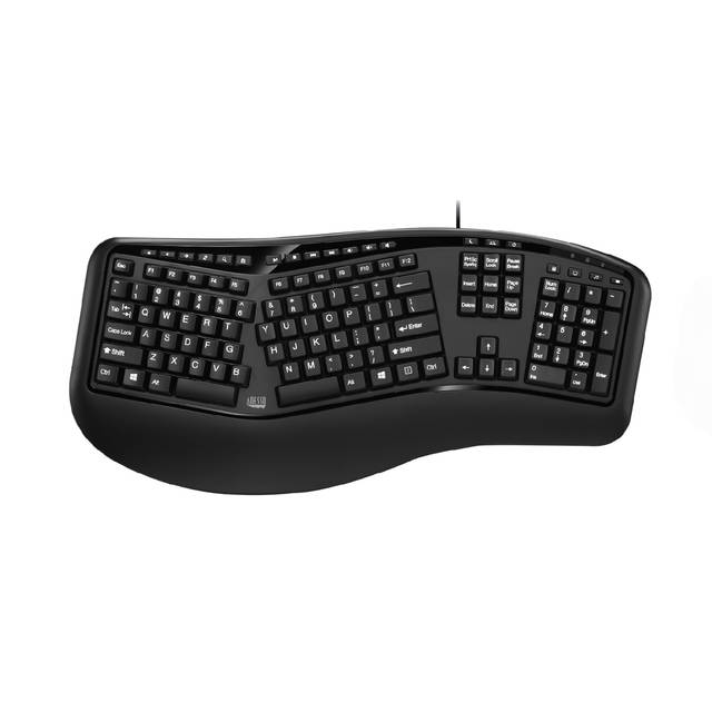 ADESSO AKB-150UB Desktop Ergonomic Keyboard | AKB-150UB