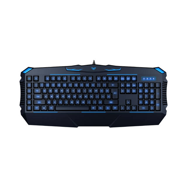 AULA DRAGON ABYSS SI-863 LED Backlight Wired USB Gaming Mechanical Keyboard (Black) | DRAGON ABYSS SI-863