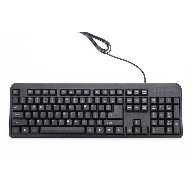 iMicro KB-US0803 104-Key Wired USB English Keyboard (Black) | KB-US0803