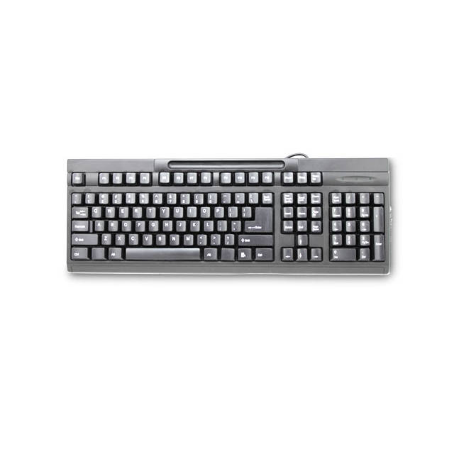 iMicro KB-US819SB Basic Wired USB Spanish Keyboard (Black) | KB-US819SB