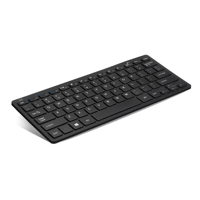 Adesso WKB-1100BB Bluetooth Wireless SlimTouch Mini Keyboard for Windows/Android OS | WKB-1100BB