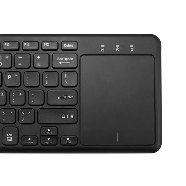 Adesso WKB-4050UB Wireless Keyboard with Built-in Touchpad | WKB-4050UB