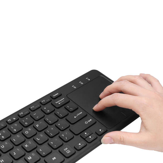 Adesso WKB-4050UB Wireless Keyboard with Built-in Touchpad | WKB-4050UB