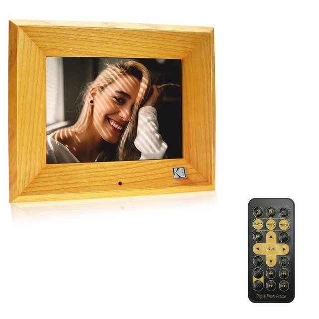 KODAK RDPF-802W 8 inch Multi-function Digital Photo Frame (Burlywood) | RDPF-802W BURLYWOOD