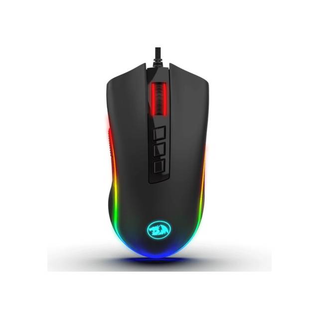Redragon M711 COBRA Gaming Mouse w/ 16.8 Million RGB Color Backlit, 10,000 DPI Adjustable, Comfortable Grip, 7 Programmable Buttons | M711