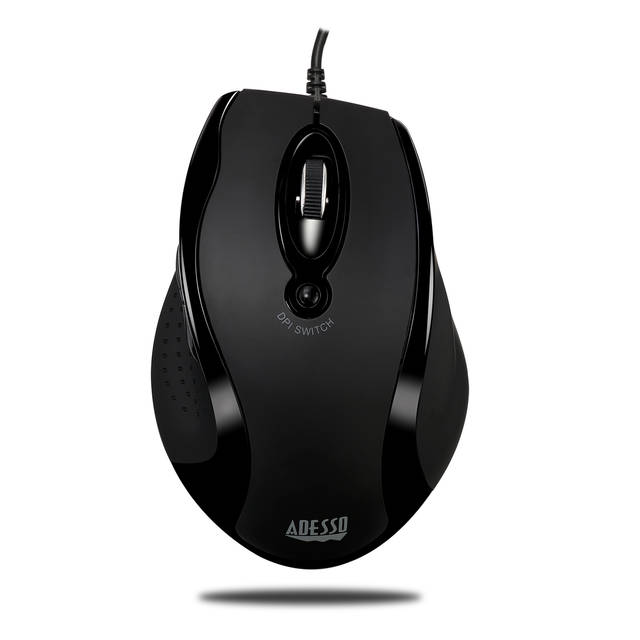 Adesso iMouse G2 Ergonomic Optical Mouse (Black) | IMOUSE G2