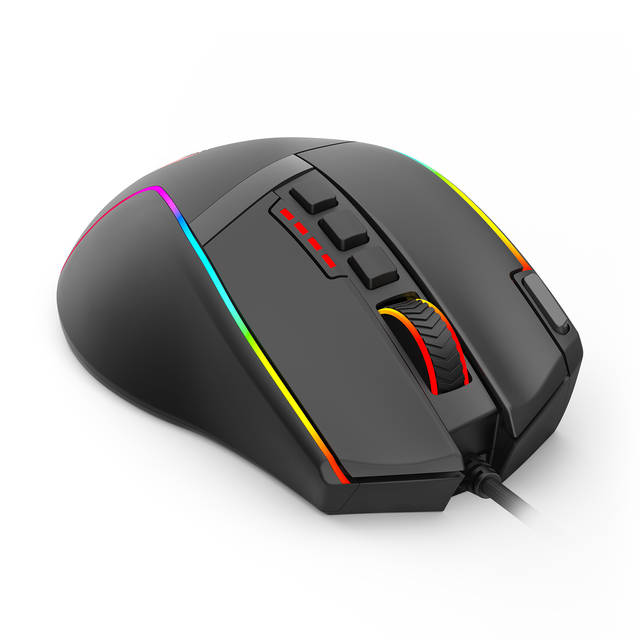 Redragon SWAIN M915 Wired Gaming Mouse, 9 programmable button with quick fire button Dynamic RGB backlight, 26000DPI | M915