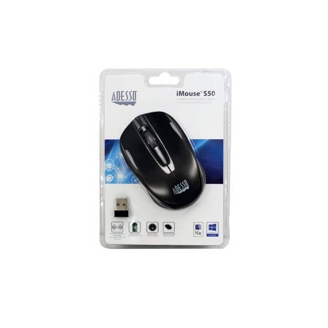 Adesso IMOUSE S50 2.4GHz Wireless Mini Mouse | IMOUSE S50