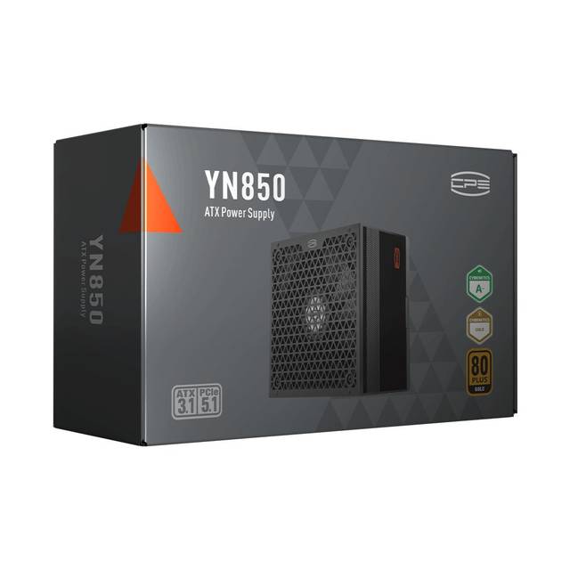 PCCOOLER P5-YN850-G1FFBK1-US 850W Gold Modular ATX 3.1 Power Supply | P5-YN850-G1FFBK1-US