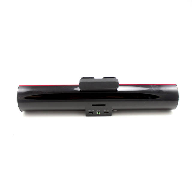 iKANOO BT008 Wireless Bluetooth/Wired 3.5mm Portable Speaker Sound Bar w/ Microphone (Red) | BT008-RED