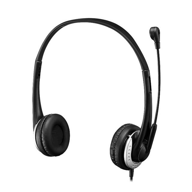 Adesso Xtream P2 USB Wired Stereo Headset w/ Adjustable Noise-Canceling Microphone | XTREAM P2