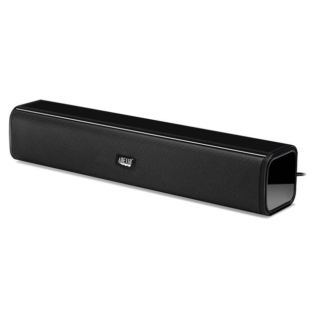 Adesso XTREAM S5 5W x 2 USB-Powered Sound Bar Speaker | XTREAM S5