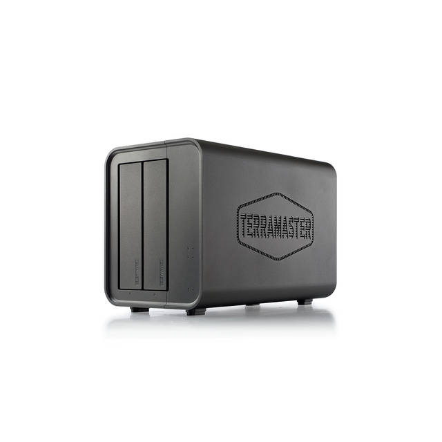 TERRAMASTER D2-320 USB RAID Enclosure â€“ USB 3.2 Gen 2 10Gbps Type C 2Bay RAID Storage Supports RAID 0, 1, Single, JBOD (Diskless) | D2-320