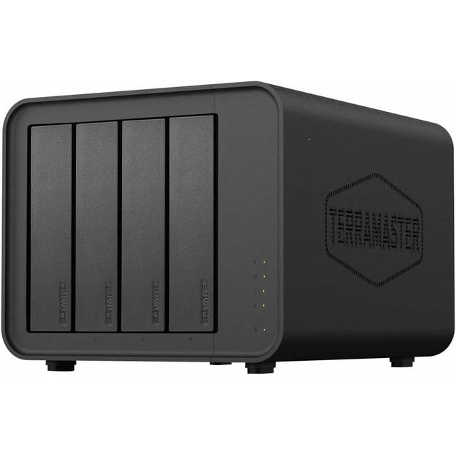 TerraMaster F4-424 NAS Storage 4Bayâ€“N95 Quad-Core CPU, 8GB DDR5 RAM, 2.5GbE Port x 2, Network Attached Storage with High Performance | F4-424